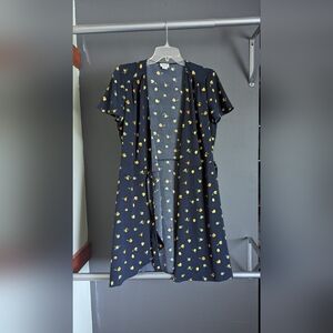 JCREW DRAPEY TWILL WRAP DRESS